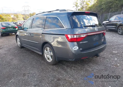 2011 Honda Odyssey Touring/Touring Elite из США, поврежденный, VIN 5FNRL5H93BB015336